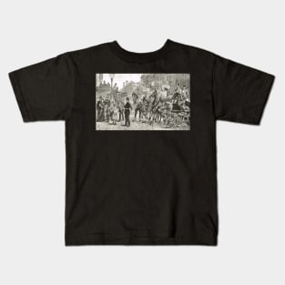Victorian Style Congestion in London Kids T-Shirt